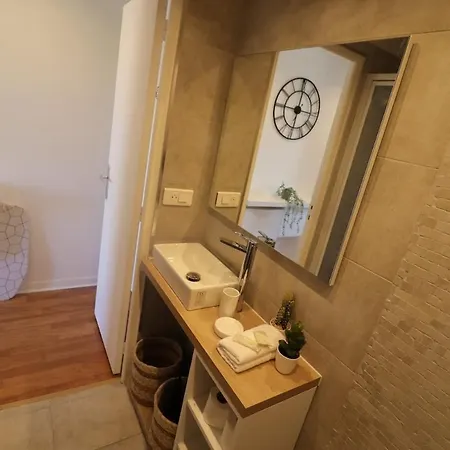 Jean Jaures - Wifi, Ac, 2pers Apartamento Niza