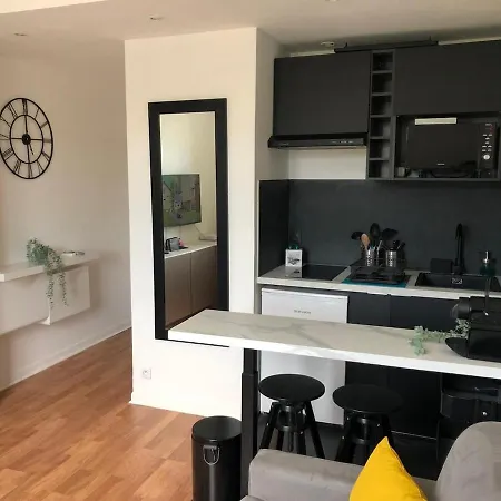 Jean Jaures - Wifi, Ac, 2pers Apartment Nice